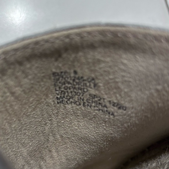 GAP Sz 9 Slides Leopard Print Espadrilles Slip On Slides Pony Hair Flats - Picture 8 of 9